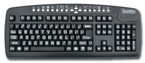 Keyboard-White-on-Black